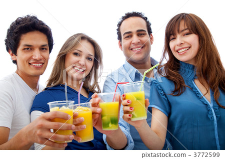 Friends with cocktails Friends with cocktails 3772599