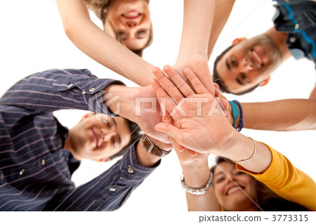 People with their hands together People with their hands together 3773315