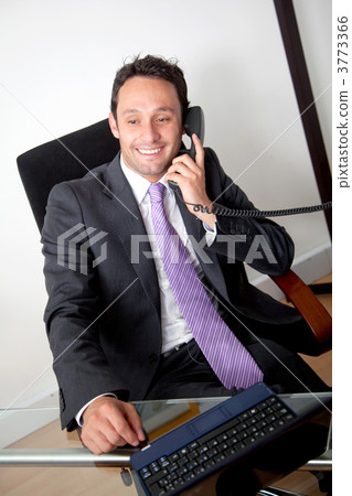Business man on the phone Business man on the phone 3773366