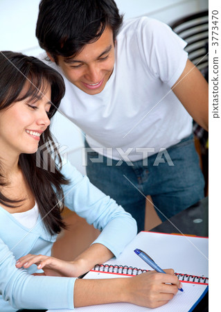 Couple of students Couple of students 3773470