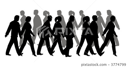 pedestrian silhouette 3774799