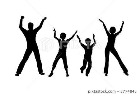 family of four dance 3774845