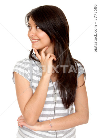 Beautiful pensive girl 3775596