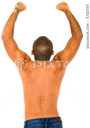 muscular male back muscular male back 3780565