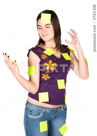 busy and stressed woman busy and stressed woman 3781306