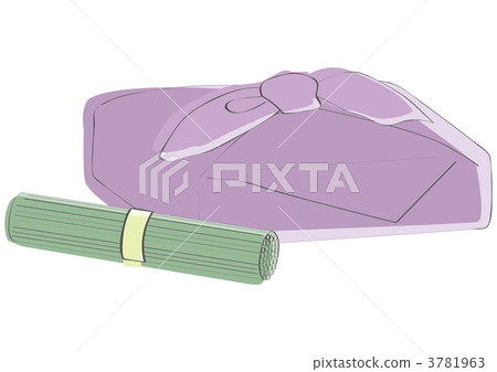 Wrapping cloth and incense incense 3781963