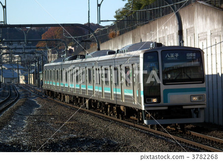 Sagami line 205 series 500 series Hachioji Minami Station 3782268