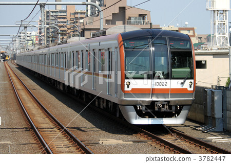 Tokyo Metro 10000 Series Train Fukutoshin Line Tokyo Metro 10000 Series Train Fukutoshin Line 3782447