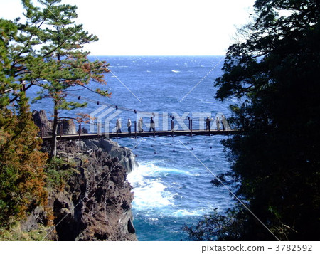 Izukogen's Shiogasaki Coast Kadowaki Suspension Bridge 3782592
