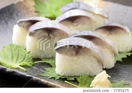 Mackerel sushi Mackerel sushi 3785875