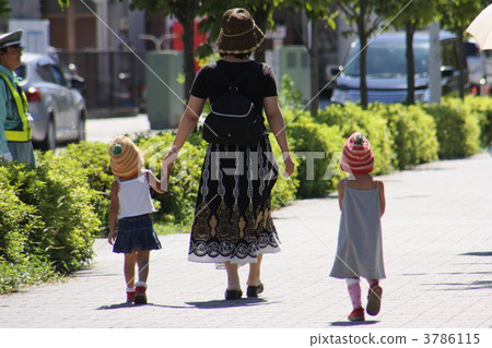 Walking around the girls Walking around the girls 3786115