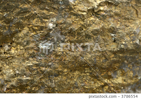 Golden ore and section Golden ore and section 3786554