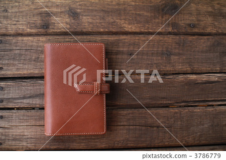 皮革封面系統筆記本日程本 皮革封面系統筆記本日程本 3786779