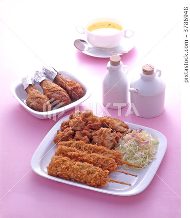 Kushikatsu Zangi Fried Chicken 3786948