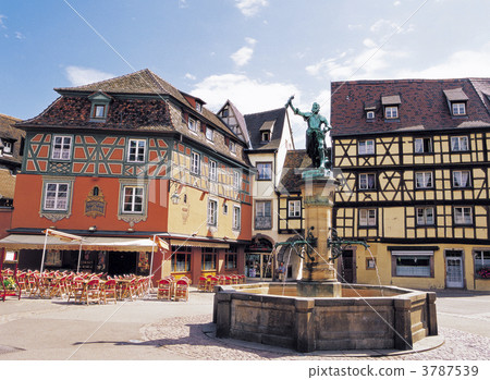 科爾馬老城 3787539