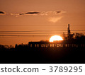 sunrise, morning sun, rail 3789295