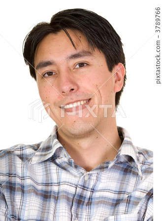 casual latin american man portrait 3789766
