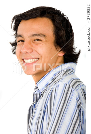 casual guy with a big smile 3789822