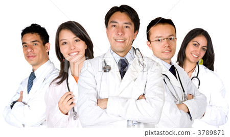 diverse doctors team diverse doctors team 3789871