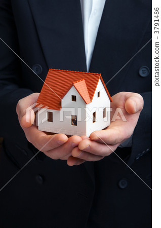 The house in a hand The house in a hand 3791486