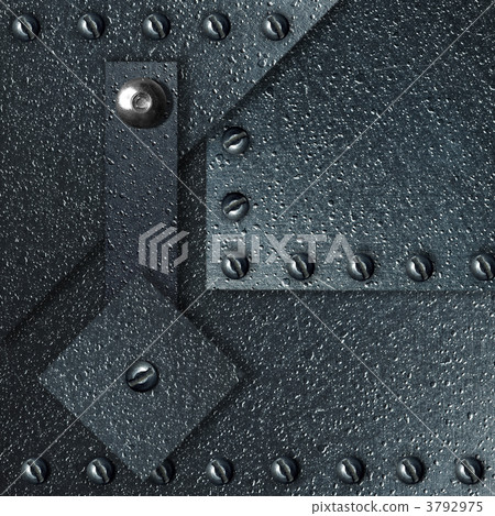 Abstract background from impressive metal 3792975