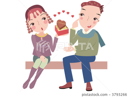 一個為她準備巧克力的年輕人 一個為她準備巧克力的年輕人 3793266