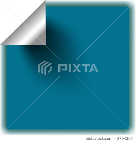 blue sticker - Stock Illustration [3794264] - PIXTA