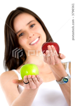 girl eating an apple girl eating an apple 3796561