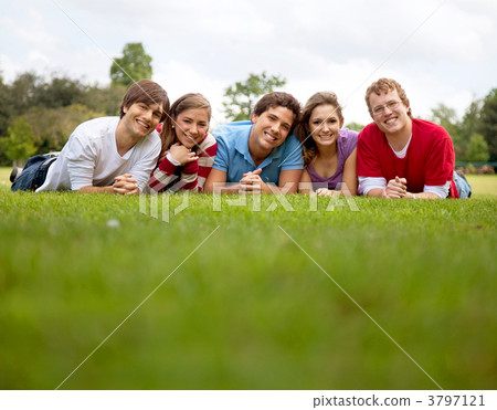 Group of friends outdoors 3797121