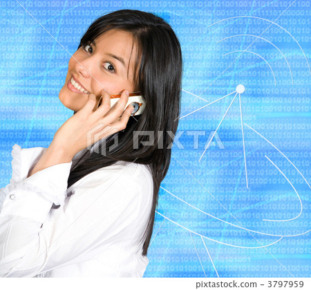 business girl on the phone business girl on the phone 3797959