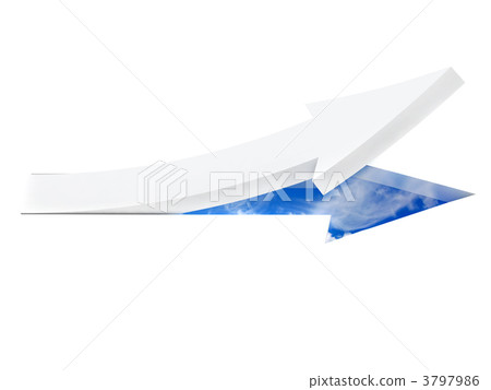 Arrow coming up the floor upwards 3797986