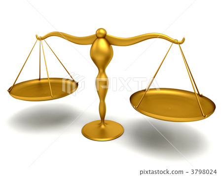 Golden scales isolated Golden scales isolated 3798024