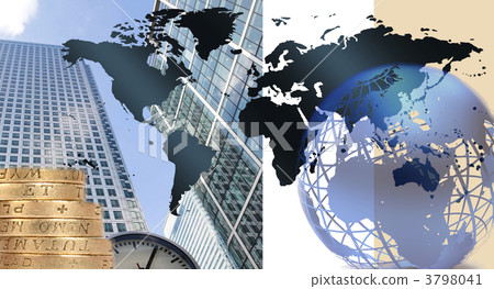 Worldwide business illustration 3798041