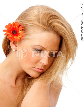 Beautiful nostalgic woman 3798212