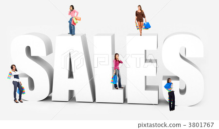 Shopping sales 3801767