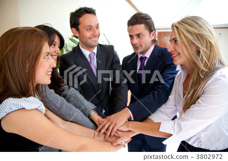 business team work business team work 3802972