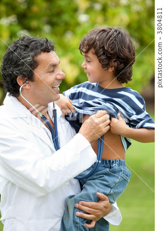 Male pediatrician Male pediatrician 3804811