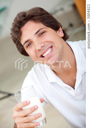 Man drinking milk Man drinking milk 3804821