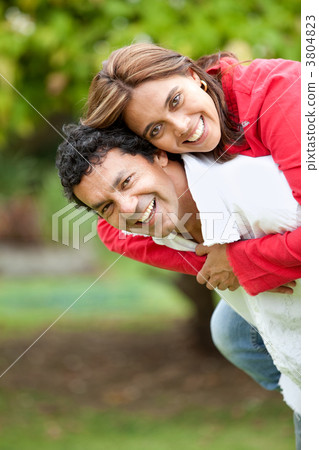 happy couple outdoors happy couple outdoors 3804823