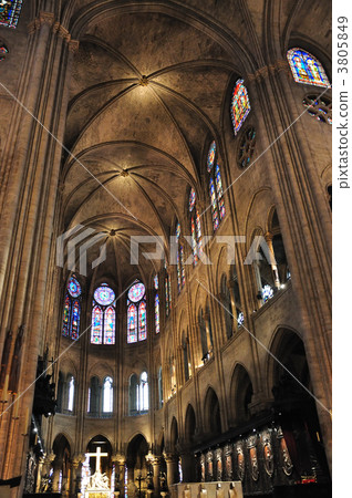 Notre Dame Cathedral, Paris, France 3805849