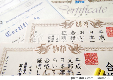 Certificate of success 3806409