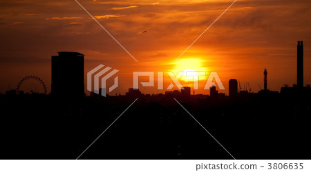 Londoner sunset 3806635