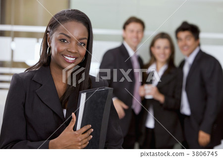 business woman and her team business woman and her team 3806745