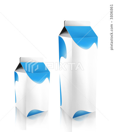 Couple of cartons - Stock Illustration [3806861] - PIXTA