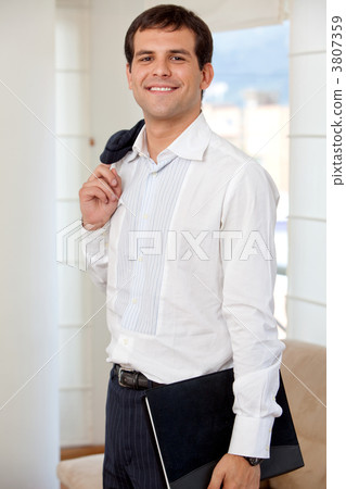 business man smiling business man smiling 3807359