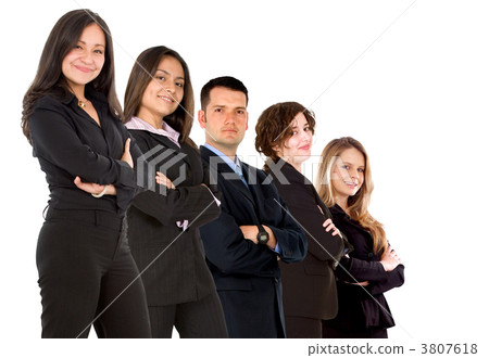 Business team isolated Business team isolated 3807618