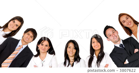 Business group isolated Business group isolated 3807622