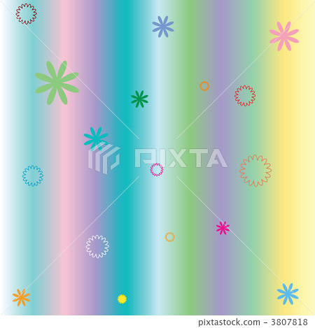 pastel stripes and flowers 3807818