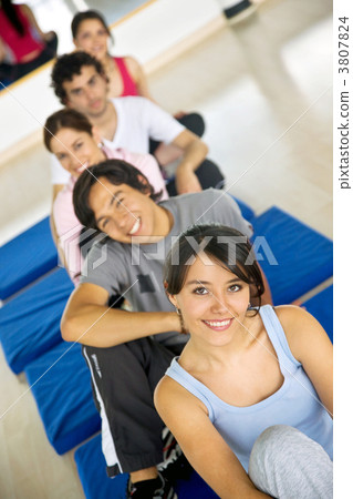 gym people smiling gym people smiling 3807824