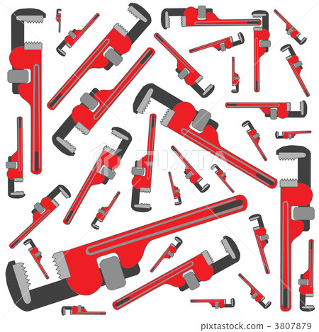 pipe wrench pattern pipe wrench pattern 3807879